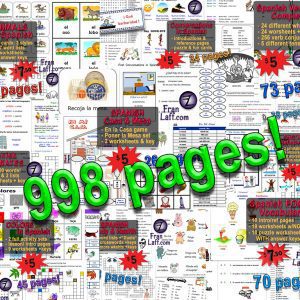 All 20 SPANISH Packets!