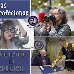 Profesiones Vocabulary Collages