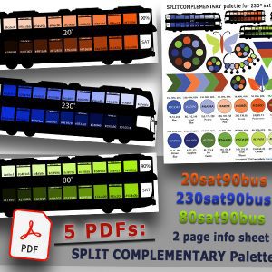 230sat90 Split Complementary Packet