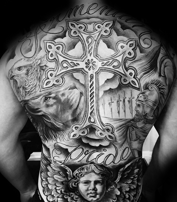Tattoo uploaded by Guns N Tattoos  Full Back  Tattoodo