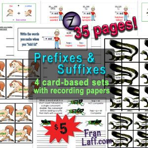 Prefixes & Suffixes FUN PACK