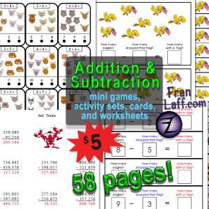Addition & Subtraction Fun Pack