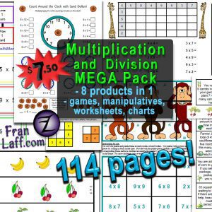 MULTIPLICATION & Division MEGA Pack