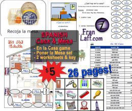 SPANISH Casa & Mesa – FranLaff.com