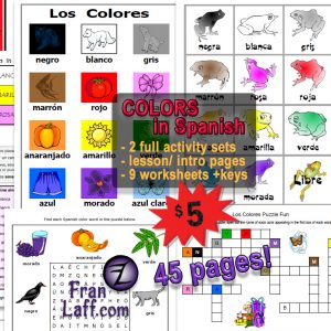 COLORS in Spanish