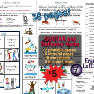 SPANISH Gustar & Reflexive Verbs