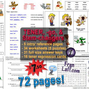 SPANISH Tener & Friends