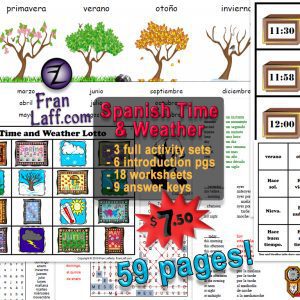 SPANISH Time & Weather