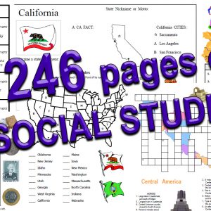 246 pages of SOCIAL STUDIES!